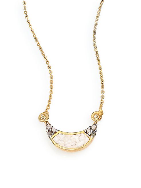 Shana Gulati - Banjara Champagne Diamond Noorpur Pendant Necklace