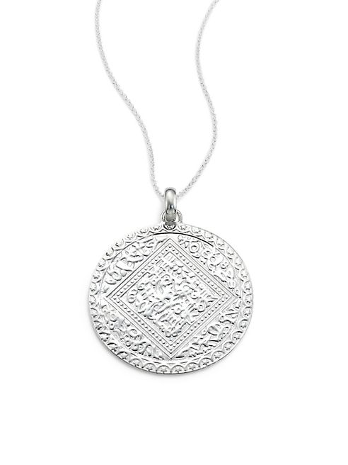 Monica Vinader - Sterling Silver Marie Pendant