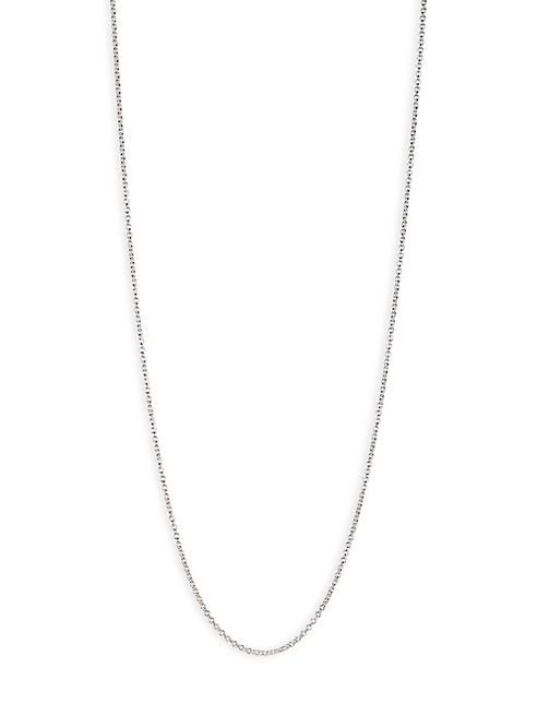 Monica Vinader - Fine Sterling Silver Chain Necklace