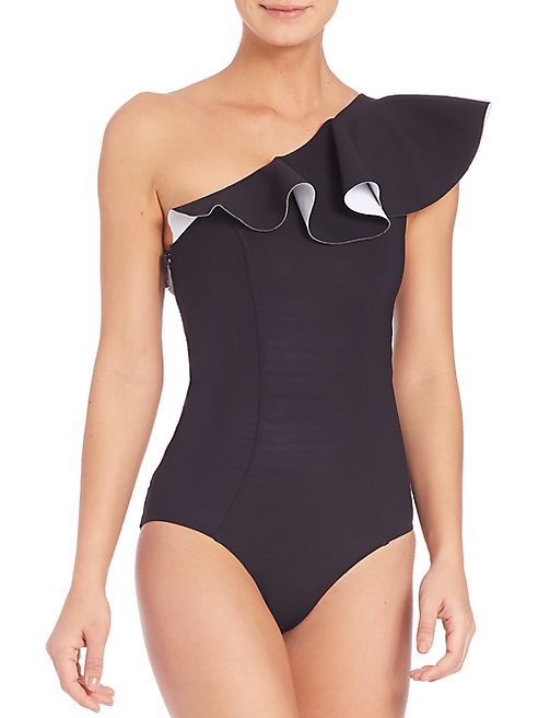 Lisa Marie Fernandez - One-Piece Arden Flounce Swimsuit