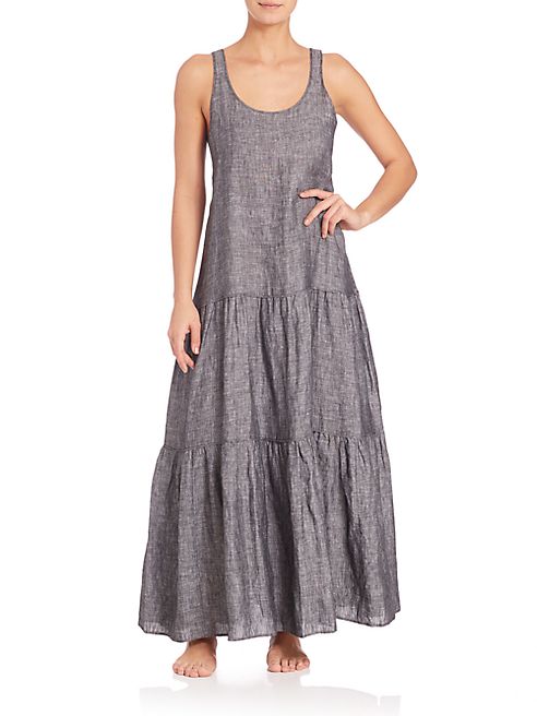 Lisa Marie Fernandez - Tiered Linen Dress