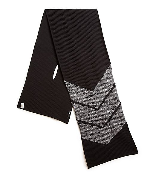 Y-3 - Knit Chevron Scarf