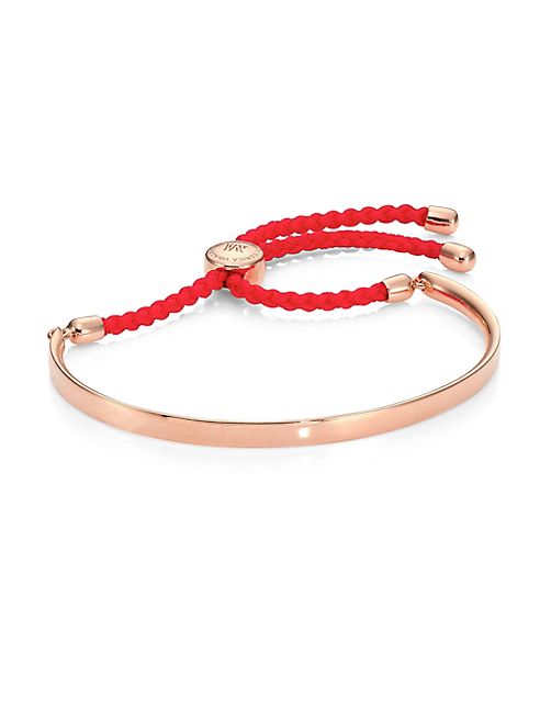 Monica Vinader - Fiji Friendship Bracelet/Coral