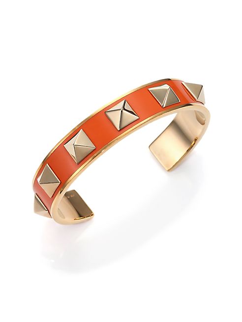 Valentino - Rockstud Lacquered Cuff Bracelet