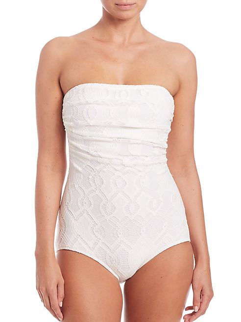 Fuzzi Swim - One-Piece Convertible Bandeau Swimsuit