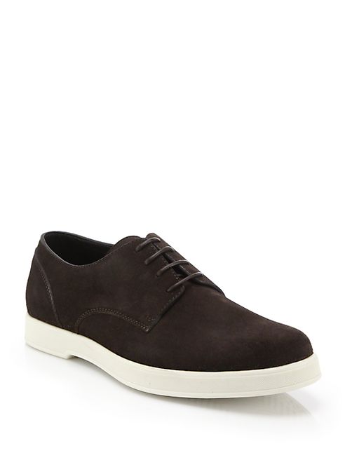 Ermenegildo Zegna - Suede Derby Shoes