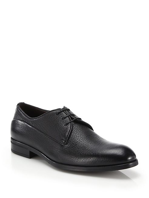 Ermenegildo Zegna - Avenue Flex Deerskin Derby Shoes