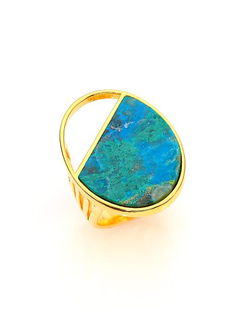 Nest - Chrysocolla Ring