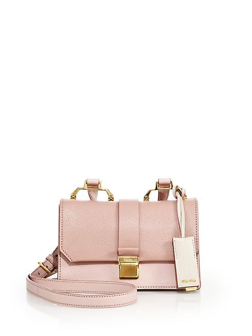 Miu Miu - Madras Small Leather Crossbody