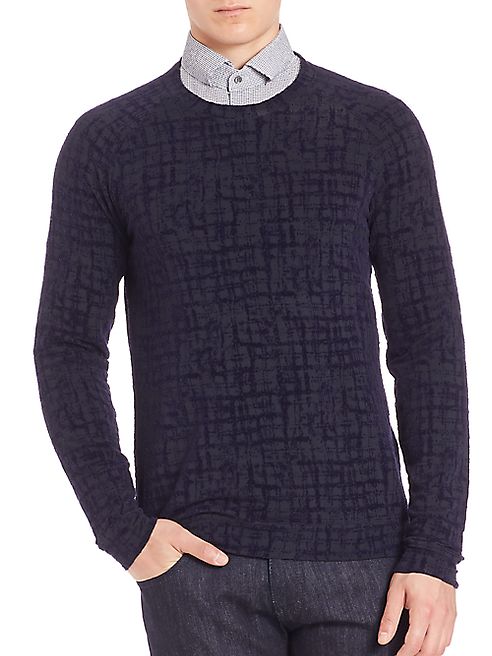 Giorgio Armani - Tonal Printed Sweater