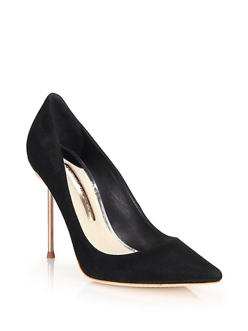 Sophia Webster - Coco Flamingo Suede Pumps