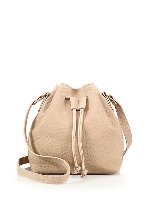 MR. - Mr. Baker II Bubble Leather Bucket Bag