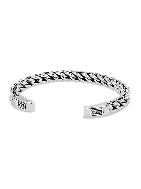 David Yurman - Chain Woven Sterling Silver Cuff Bracelet