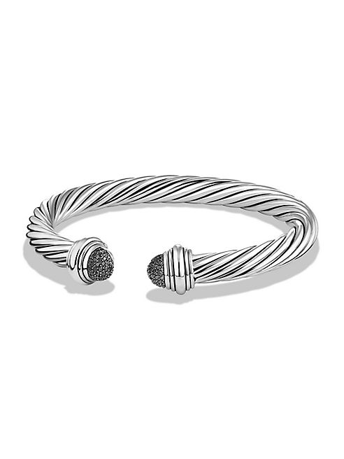 David Yurman - Cable Classics Bracelet with Black Diamonds