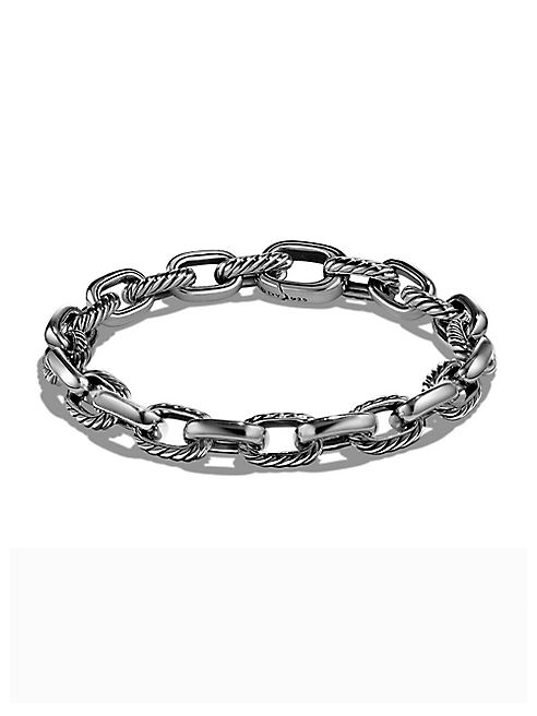 David Yurman - Sterling Sliver Oval Chain Bracelet