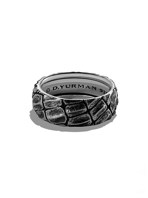 David Yurman - Snake-Embossed Band Ring