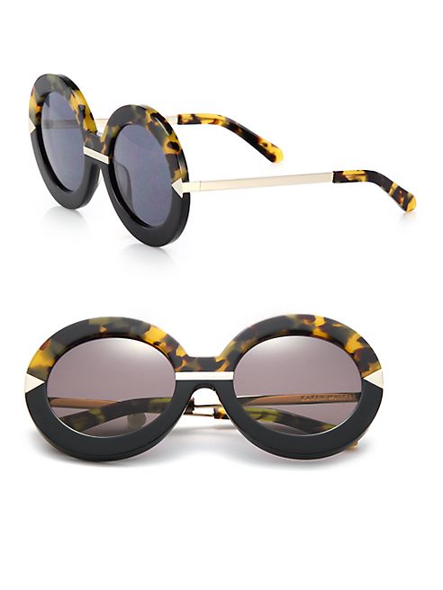 Karen Walker - Poolside Hollywood Round Sunglasses