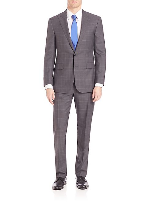 Ralph Lauren - Purple Label Glenplaid Wool Suit