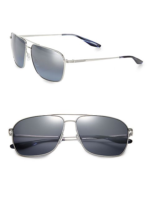 Barton Perreira - 61MM Troubadour Aviator Sunglasses