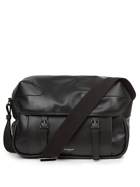 Givenchy - Leather Messenger Bag