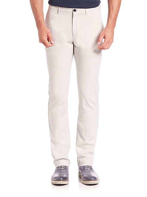 Theory - Zaine Witten Flat-Front Pants