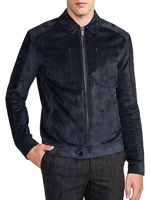 Fendi - Suede Blouson Jacket