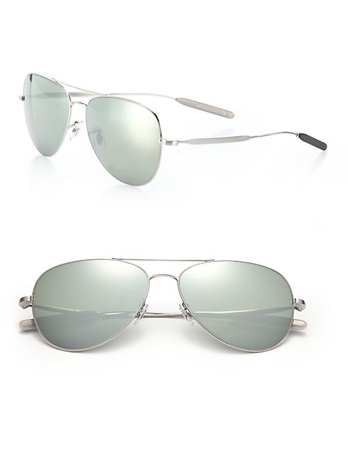 Paul Smith - Davison 58MM Double-Bridge Aviator Sunglasses