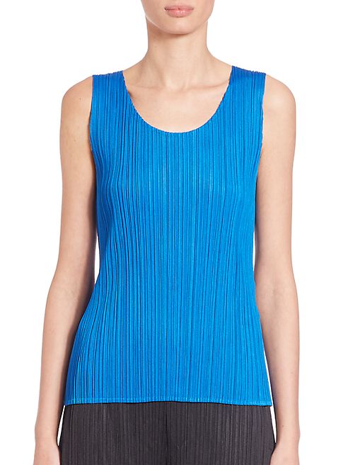 Pleats Please Issey Miyake - Scoopneck Shell