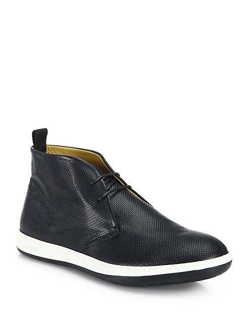 Giorgio Armani - Textured Chukka Sneakers