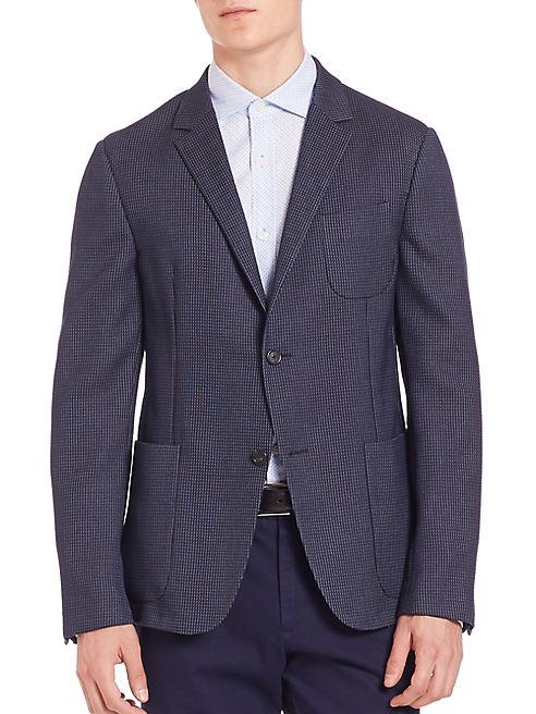 Z Zegna - Dot Wool Jacket