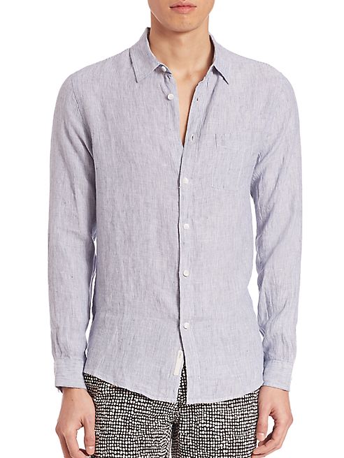 Onia - Abe Linen Button-Down Shirt