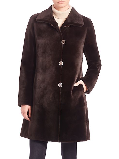 Carmen Marc Valvo - Reversible Mink Fur Coat