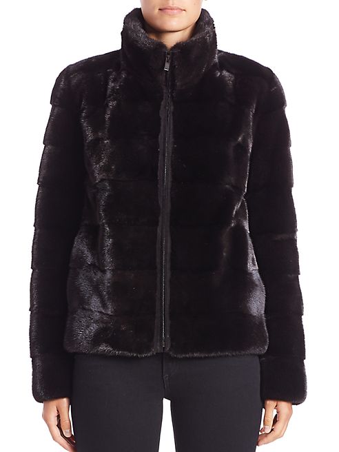 Michael Kors Collection - Horizontal Mink Fur Jacket