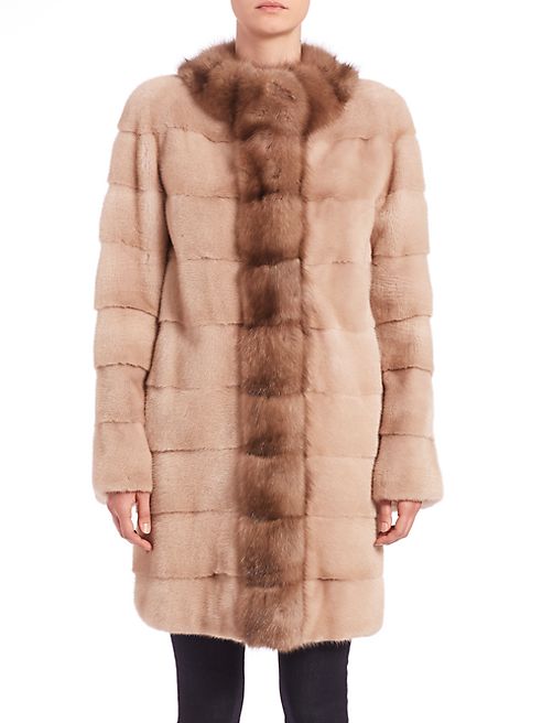 The Fur Salon - Mink & Sable Fur Coat