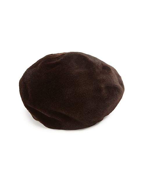 The Fur Salon - Sheared Mink Beret