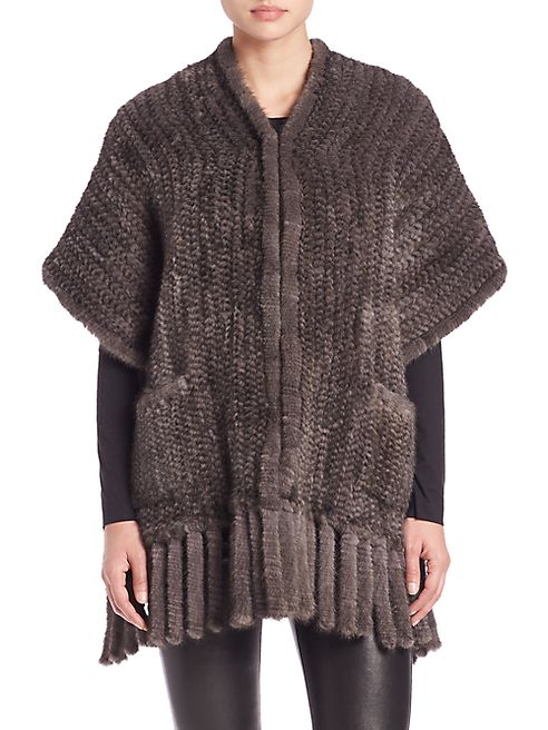 The Fur Salon - Knit Mink Stole