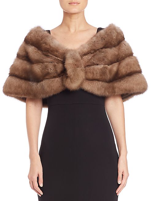 Carmen Marc Valvo - Sable Fur Stole