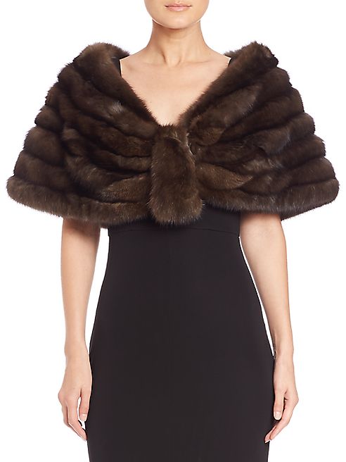 Carmen Marc Valvo - Sable Fur Stole