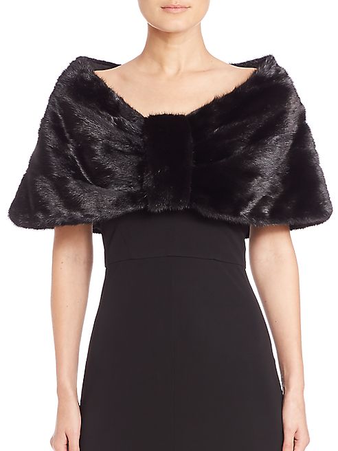 Carmen Marc Valvo - Mink Fur Stole