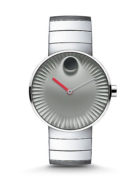 Movado - Edge Stainless Steel Bracelet Watch