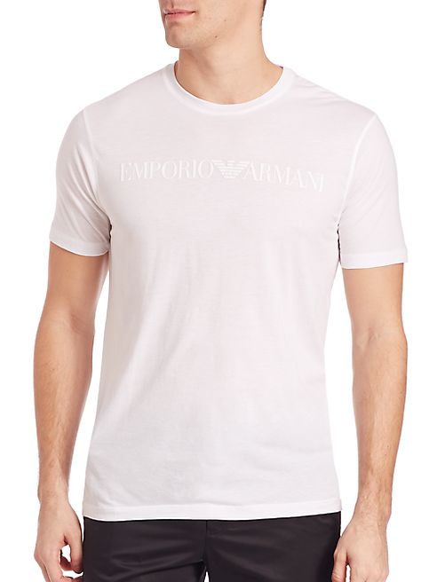 Emporio Armani - Logo Cotton T-Shirt