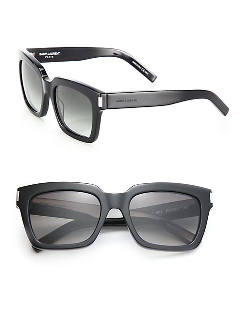 Saint Laurent - Bold 1 Thick Square Sunglasses