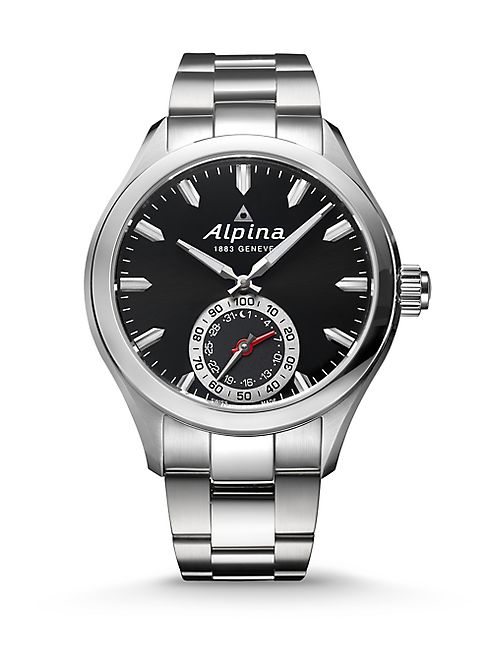 Alpina - Horological Stainless Steel Smartwatch