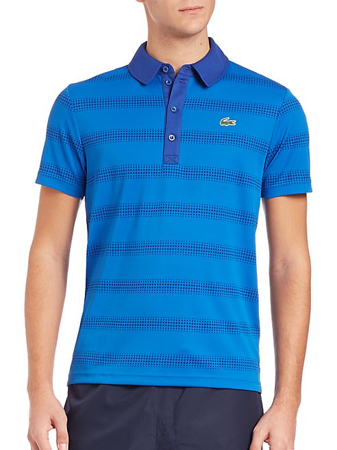 Lacoste - Ultr- Dry Dot Stripe Sport Polo