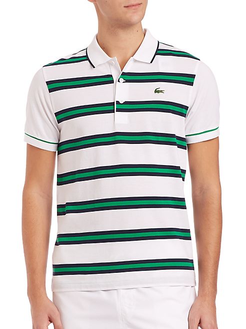 Lacoste - Stripe Sport Polo