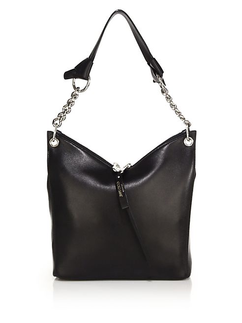 Jimmy Choo - Raven Small Leather Shoulder Bag