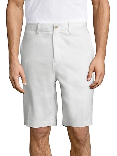 Vince - Relaxed Linen-Blend Shorts