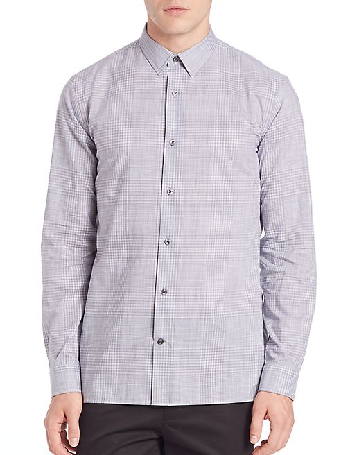 Vince - Plain Weave Melrose Button-Down Shirt