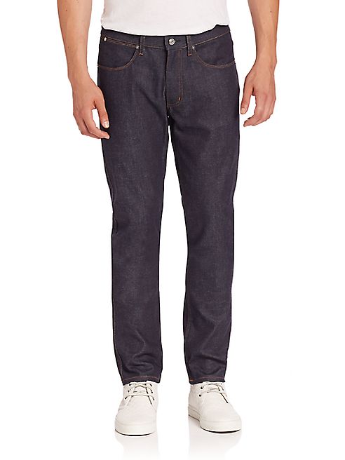 Acne Studios - Textured Straight-LegJeans