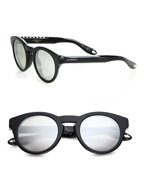 Givenchy - 48MM Rounded Studded Acetate Sunglasses